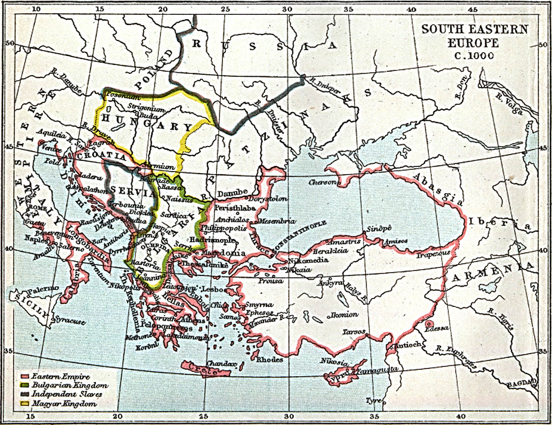 S.E. Europe c. 1000 C. E.