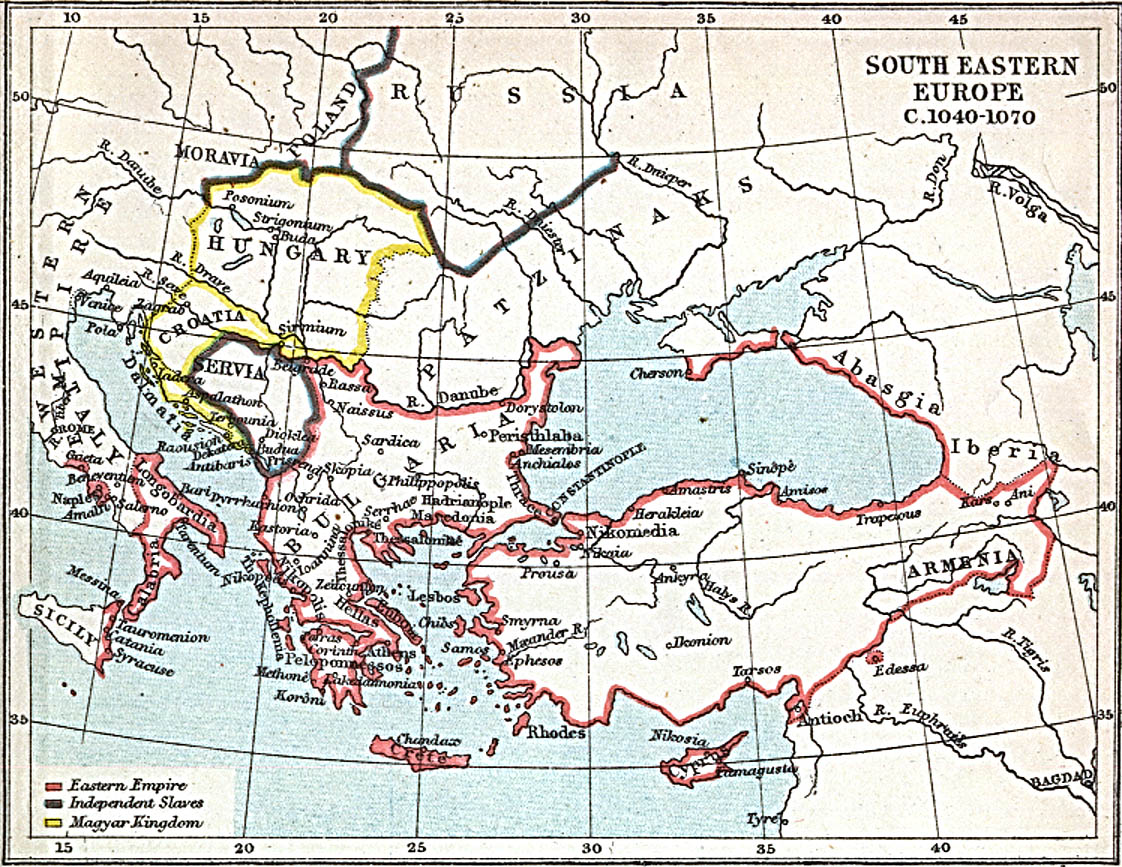 S.E. Europe c. 1040-1070 C. E.