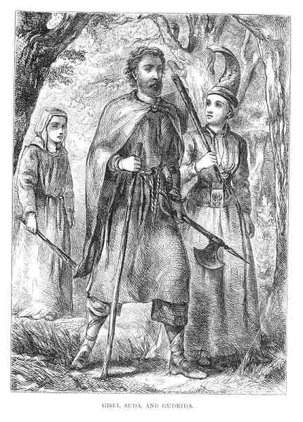 Gisli, Auda, and Gudrida