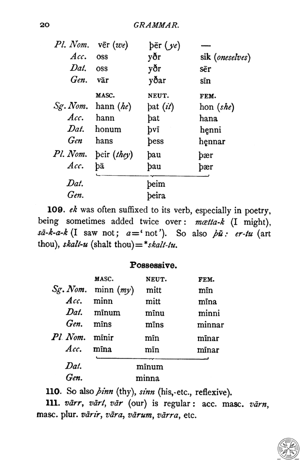 An Icelandic Primer